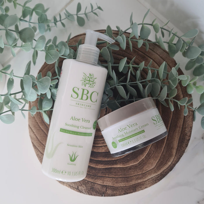 Beruhigende Feuchtigkeitscreme mit Aloe Vera