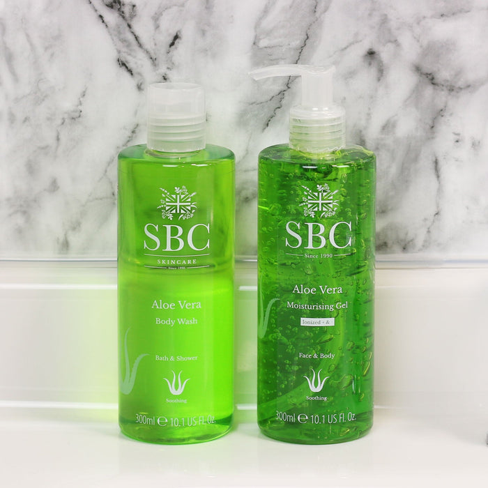 Aloe Vera Body Wash & Moisturising Gel Duo