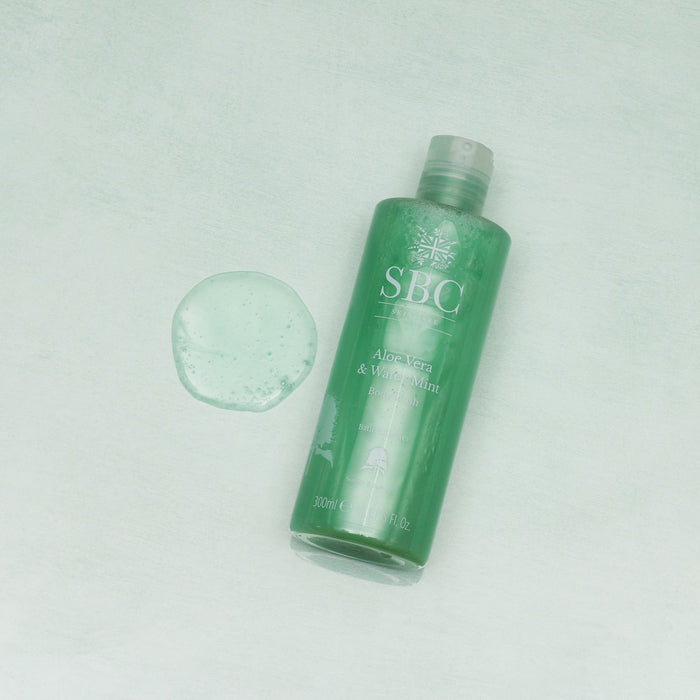 Gel doccia all'aloe vera e menta acquatica