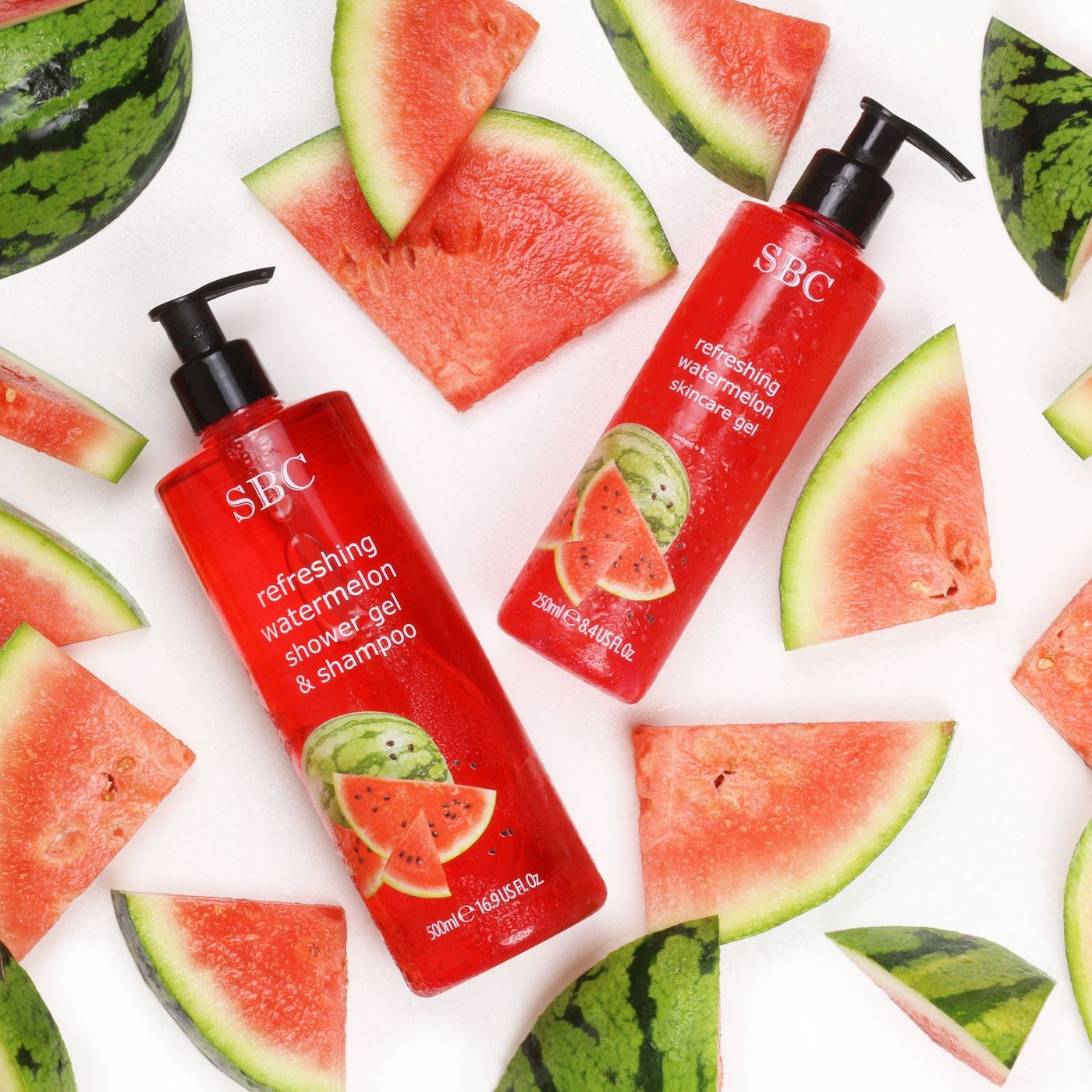 Watermelon Body Wash & Shampoo SBC SKINCARE
