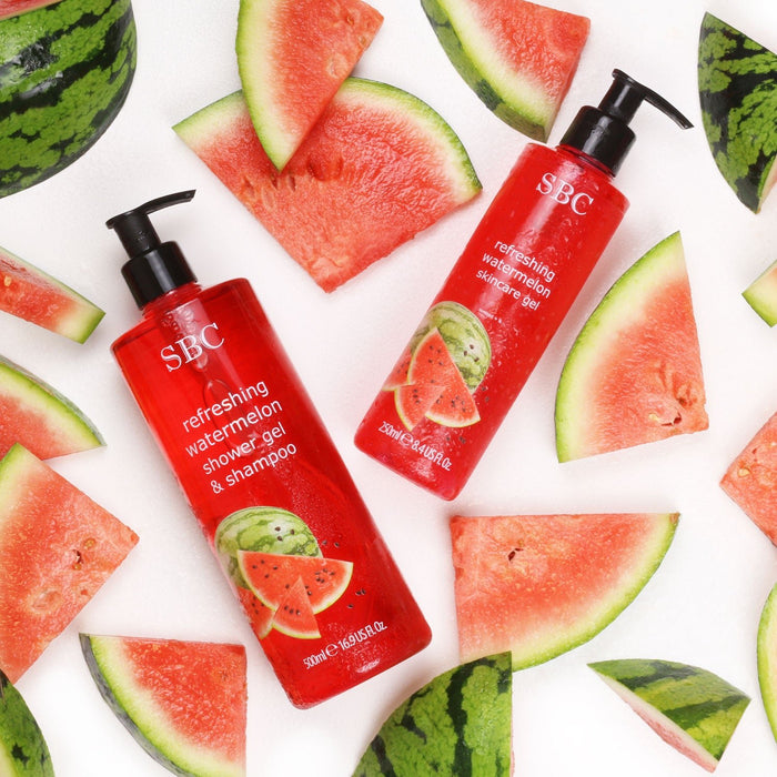 Gel douche et shampoing à la pastèque