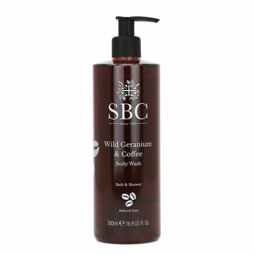 Wild Geranium & Coffee Body Wash - SBC SKINCARE